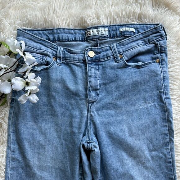 Anne Klein Jeans Skinny Ankle Cropped Size 6 - Picture 3 of 6